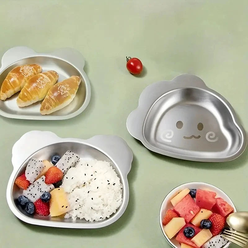 316 children's tableware Cartoon dinner plate Kindergarten school dinner plate