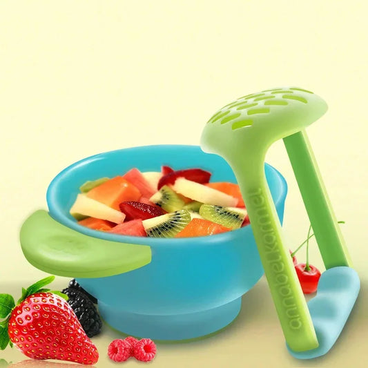 BPA Free Baby Food Mills Grinding Bowl  Infants Manual Food Grind Make Tools Children Handmade Food Processor